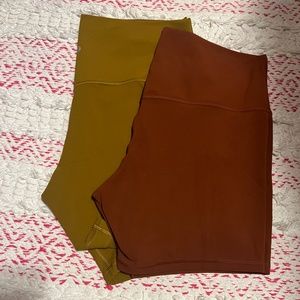 Bundle of Lululemon Align Biker 8" Shorts